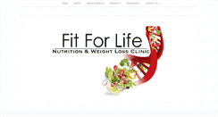 Desktop Screenshot of drfitforlife.com